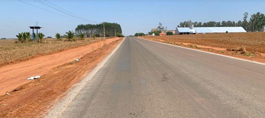 Justiça libera e governo retoma pavimentação de rodovia no Nortão; R$ 26,9 milhões