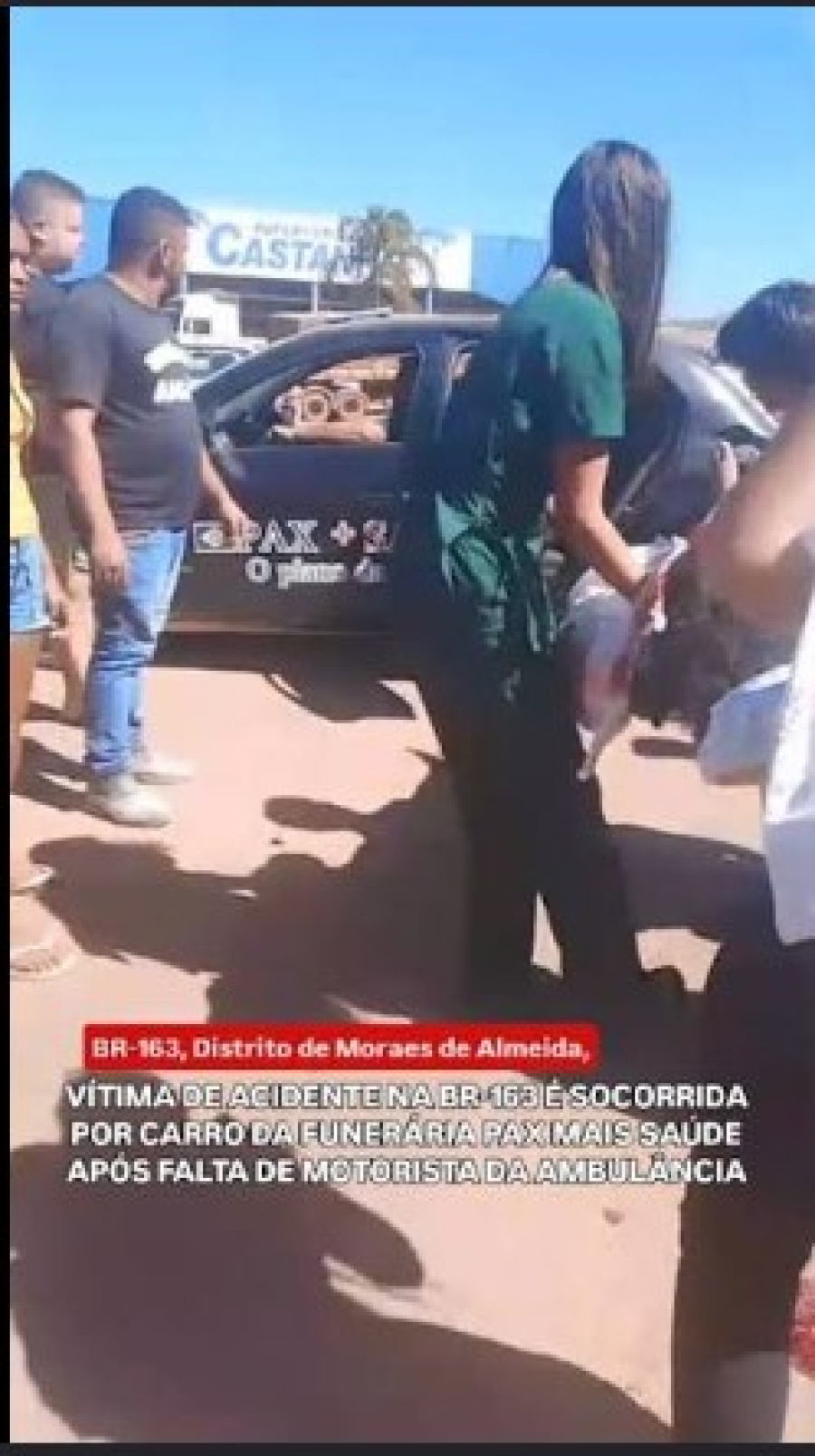 Tragédia na BR-163: Falta de ambulância e motorista obriga uso de carro funerário para socorrer vítima em Itaituba