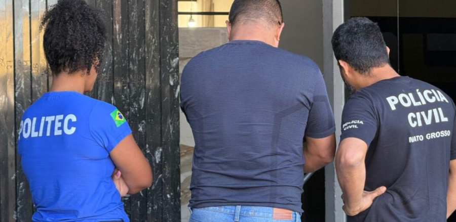 PM que matou ex-policial em Sinop é apresentado à delegacia e interrogado