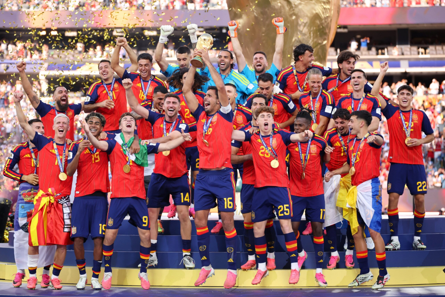 Espanha vence a Copa de 2026 e conquista seu 2º título masculino
