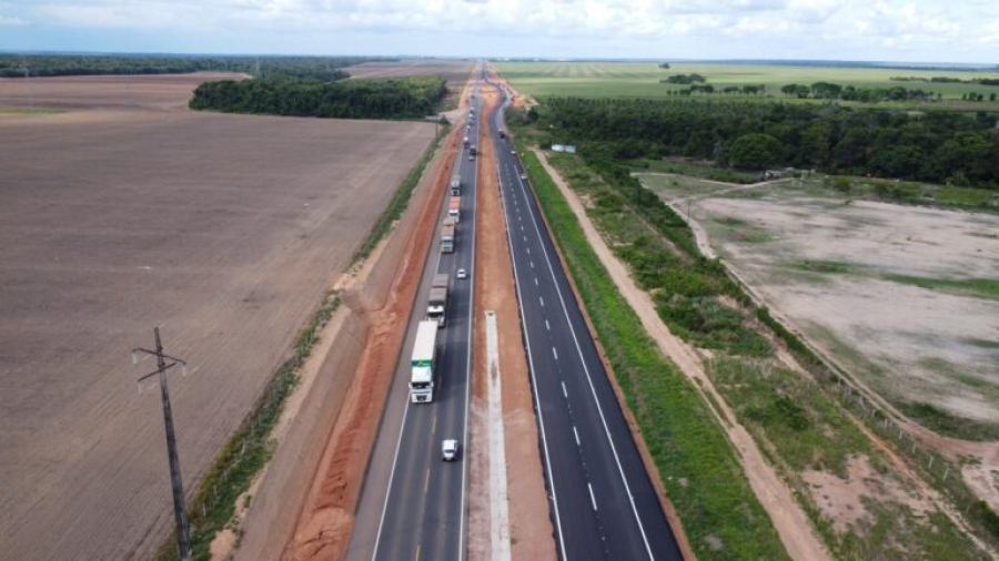 Trecho da BR-163 em Lucas do Rio Verde terá desvio por 15 dias para obras