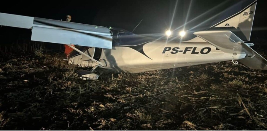 Avião cai no Médio Norte e feridos são socorridos